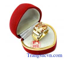 Nhẫn vàng cho nam tính