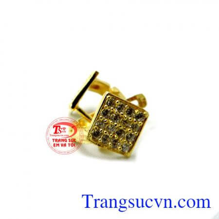 Hoa tai hình thoi tinh tế