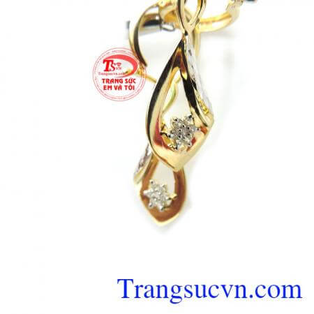 Hoa tai vàng tây đẹp