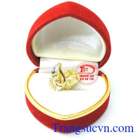 Hoa tai vàng 10k đẹp