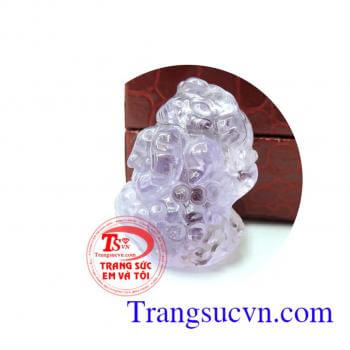 Tỳ hưu thạch anh tím đẹp