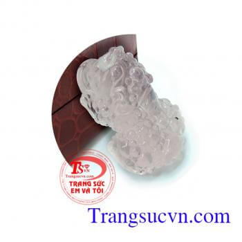 Tỳ hưu thạch anh hồng tài lộc