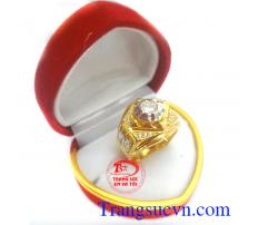 Nhẫn nam vàng đeo tay