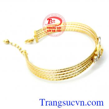 Vòng tay 18k Italy thời trang