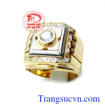 Nhẫn nam 18k Korea đẳng cấp