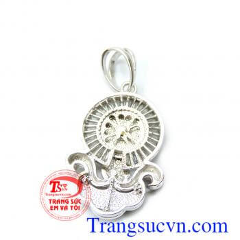 Mặt dây vàng trắng Mẹ Maria đẹp