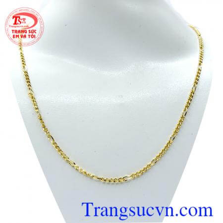 Dây chuyền vàng 18k mắt thưa