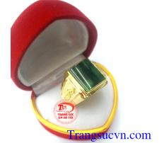 Nhẫn nam vàng ngọc mệnh hỏa