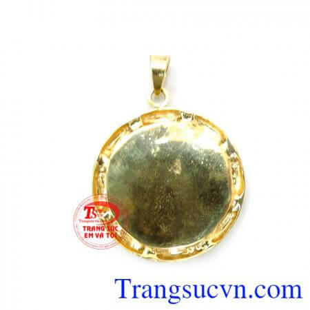Mặt dây chuyền báo mạnh mẽ, mặt dây chuyền vàng tây 10k, chất lượng đảm bảo, kiểu dáng chế tác đẹp, thích hợp với người tuổi Dần.