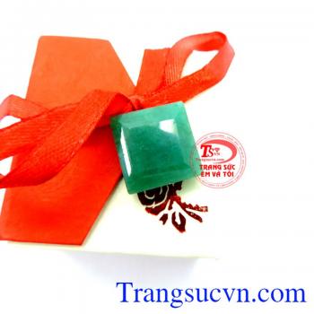 Đá quý Emerald viên vuông