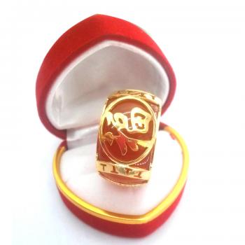 Nhẫn mã não thiên nhiên vàng chữ Phúc vàng tây đeo may mắn và hộ mệnh,nhẫn nam mã não thiên nhiên vàng dành cho nam đeo ngón cái,ngón giữa,ngón nhẫn Uy tín và chất lượng đảm bảo khách hàng ưa chuộng