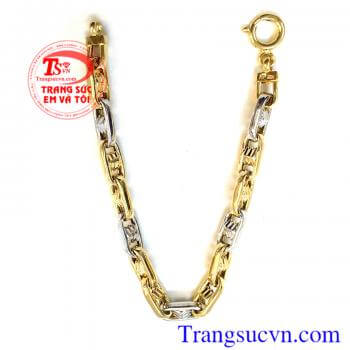 Lắc tay nam vàng đẹp