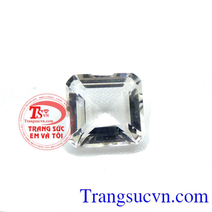 Thạch anh trắng vuông trong suốt Thạch anh trắng vuông trong suốt