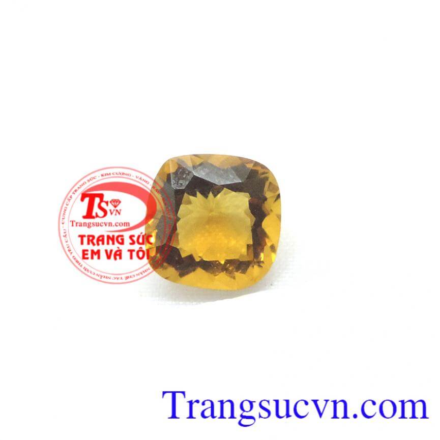 Thạch anh vàng vuông gối