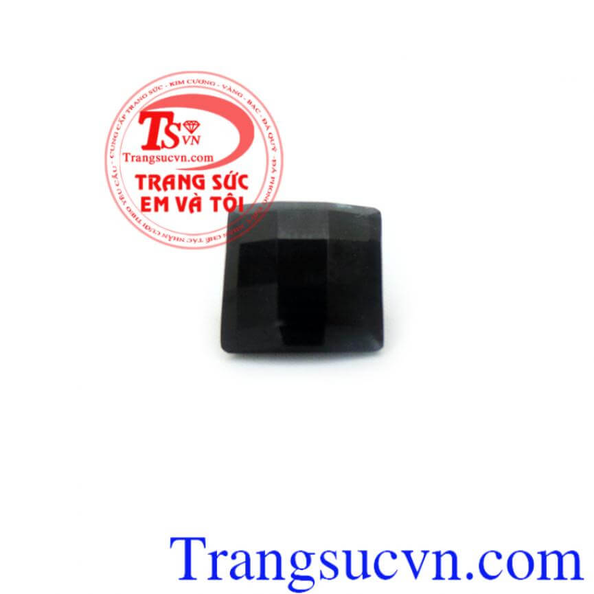 Mặt sapphire vuông facet