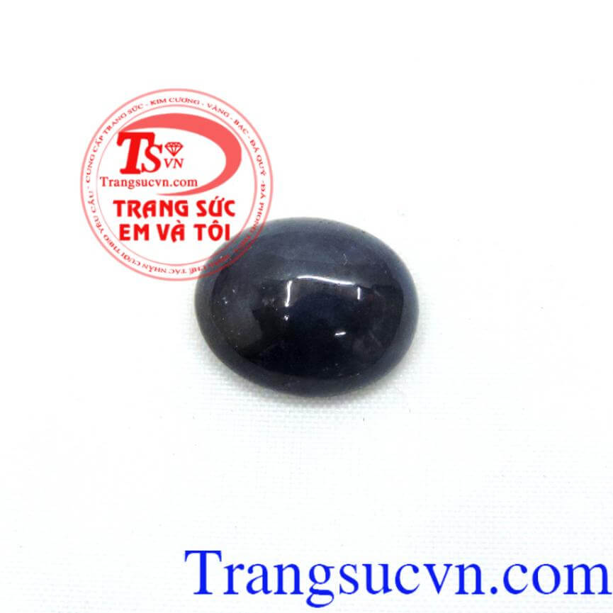 Mặt sapphire lam may mắn