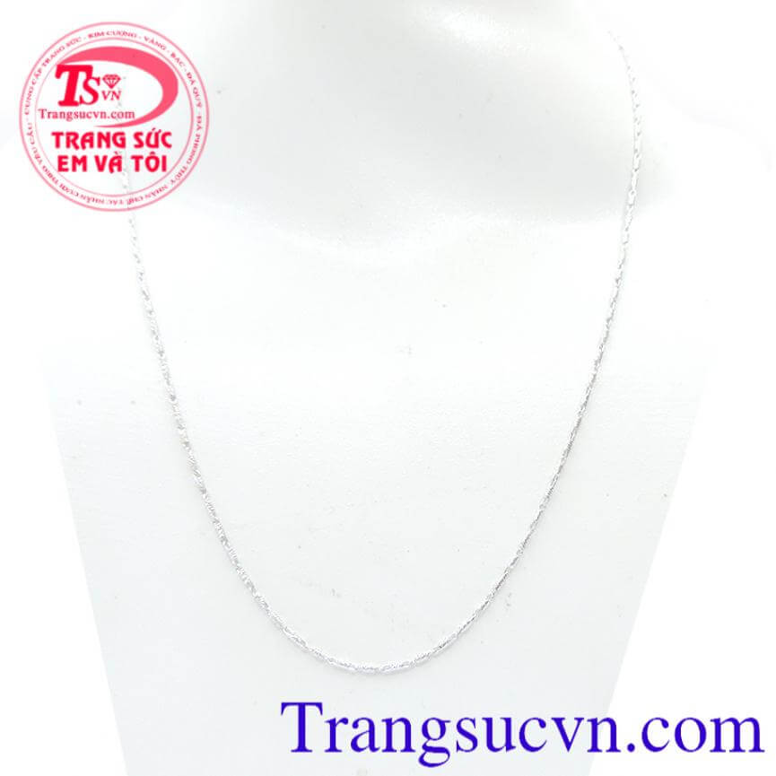 Dây nữ vàng trắng sang trọng