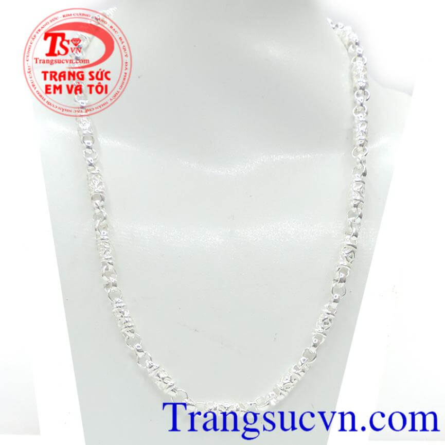 Dây chuyền bạc 92.5 nam tính