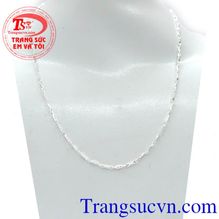 Dây chuyền bạc cao cấp