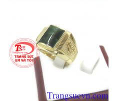 Nhẫn nam vàng ngọc mệnh hỏa