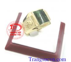 Nhẫn nam vàng ngọc mệnh hỏa