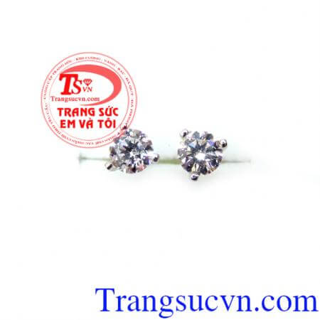 Bông tai đế cánh hoa xinh, bông tai vàng trắng thiết kế hướng đến nhu cầu thẩm mỹ và chất lượng luôn đồng hành cùng nhau.