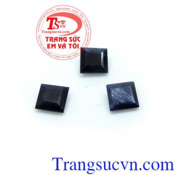 Mặt sapphire lam vuông