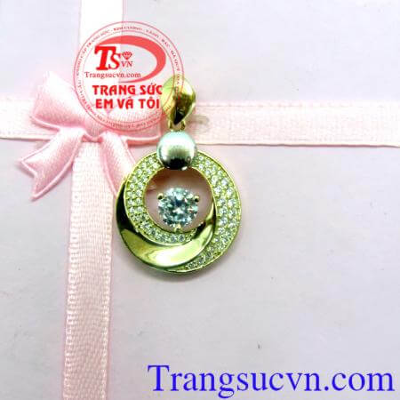 Mặt dây chuyền nữ vàng tây món quà ý nghĩa trong các dịp sinh nhật, lễ tết và kỷ niệm