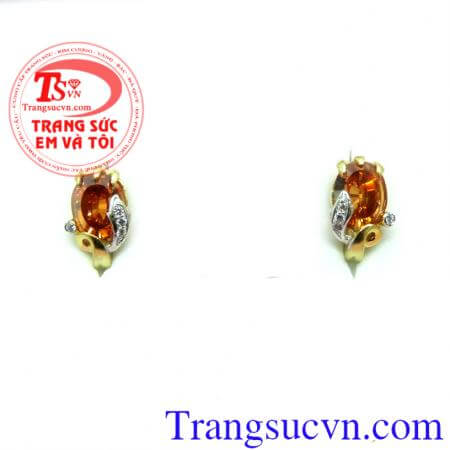 Bông tai mệnh Kim