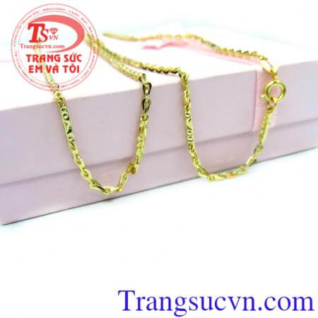 Dây chuyền vàng 14k thời trang