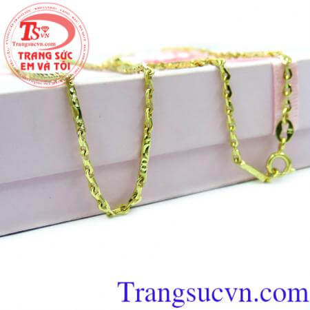 Dây chuyền vàng 14k thời trang