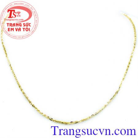 Dây chuyền vàng 14k thời trang