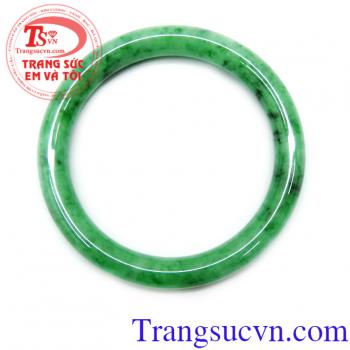 Vòng ngọc bản tròn đều màu