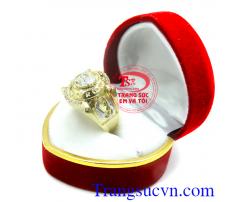 Nhẫn nam 10k thiết kế tinh xảo
