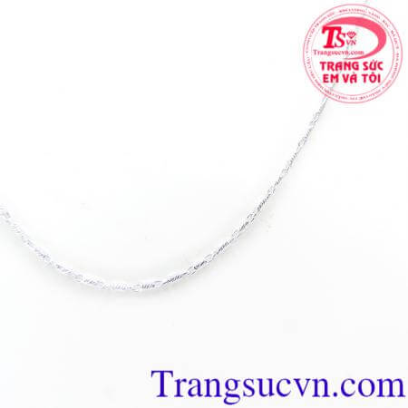 Dây nữ vàng trắng sang trọng