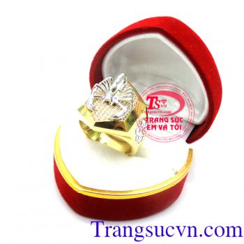 Nhẫn nam bọ cạp cá tính, nhẫn nam vàng tây 18k, chế tác tinh xảo, mang đến cho người đeo vẻ đẹp mạnh mẽ, cá tính, nhận thiết kế và chế tác theo yêu cầu.