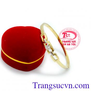 Vòng tay vàng 14k sang trọng, vòng tay vàng tây giá tốt, kiểu dáng sang trọng.