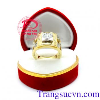 Nhẫn nam lịch lãm 18k