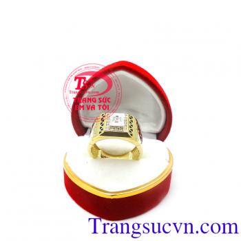 Nhẫn nam họa tiết đẹp