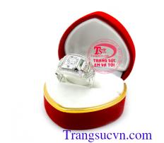 Nhẫn nam kiểu mới 18k