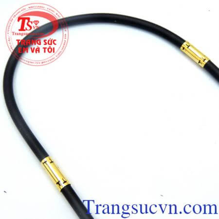 Dây da xịn bọc vàng
