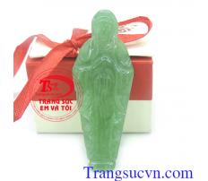 Mặt đức mẹ ngọc cẩm thạch thiên nhiên