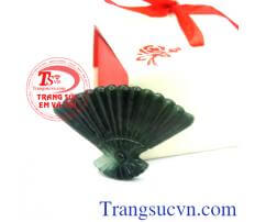 Mặt quạt ngọc lục đậm