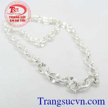 Dây bạc nam tránh gió