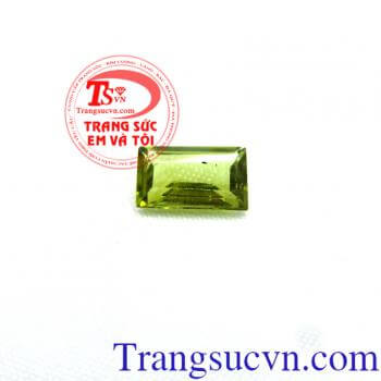 Đá Peridot Vuông và Chữ Nhật