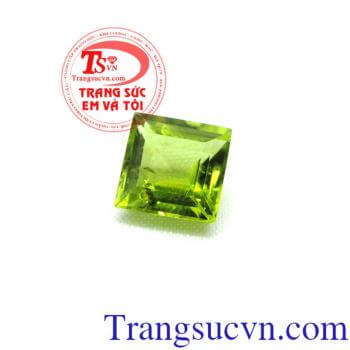 Đá peridot vuông