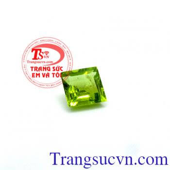 Đá peridot vuông