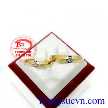 Nhẫn cưới vàng giá rẻ đẹp sang trọng kinh tế cho đôi bạn trẻ