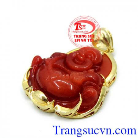 Mặt dây nam ngọc cẩm thạch đỏ thiên nhiên giao hàng trên toàn quốc.