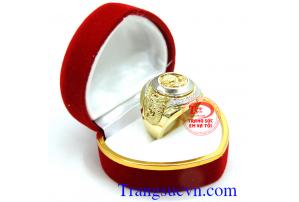 Nhẫn nam vàng tây rồng nổi đảm bảo chất lượng vàng,nhẫn nam đẹp, nhẫn nam vàng tây món,quà dành cho phái mạnh, đảm bảo chất lượng